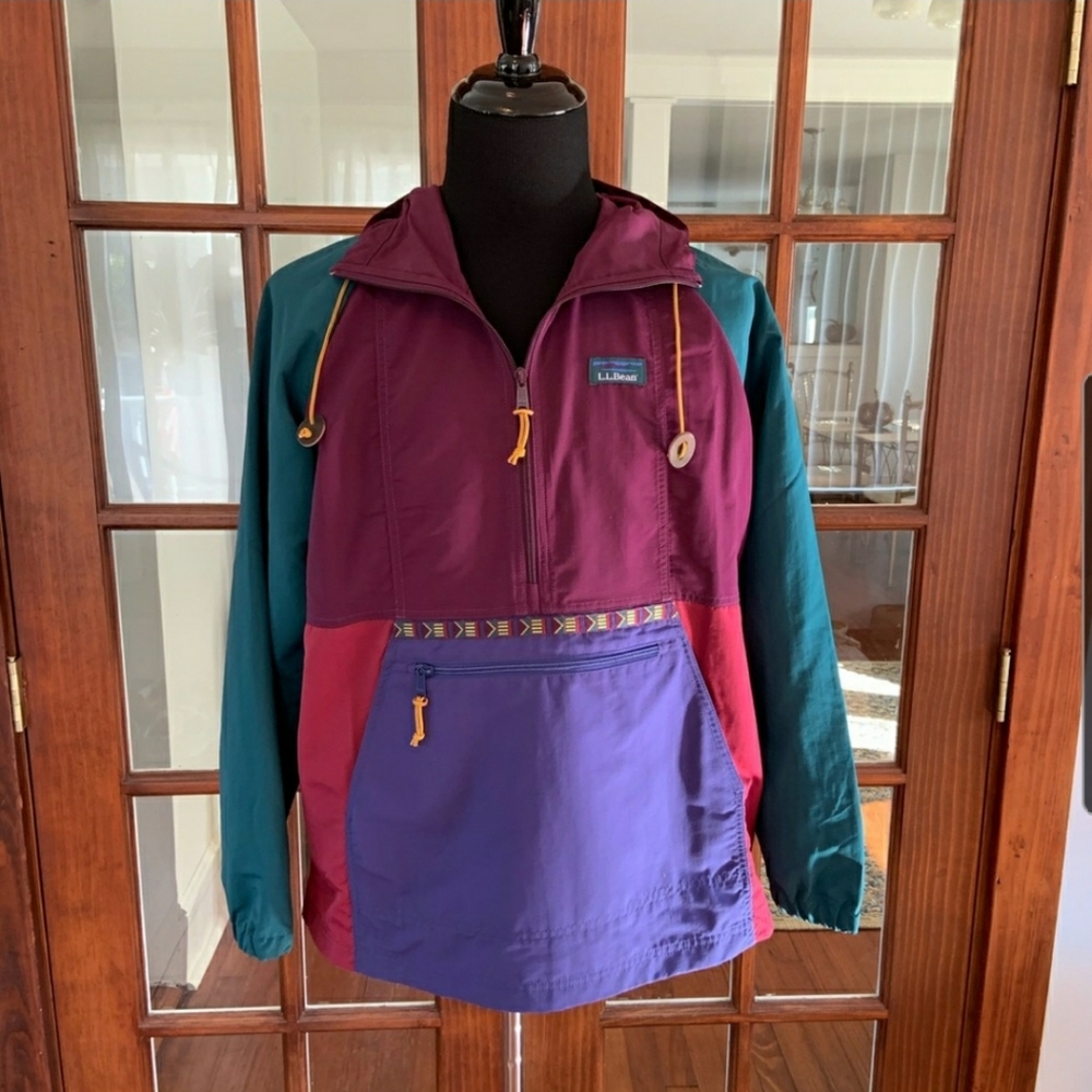 L.L. Bean Mountain Classic Multi-Color Jacket NWOT